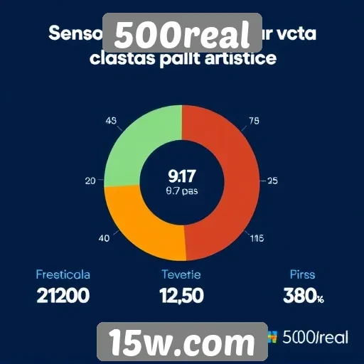 Estatísticas de usuários e engajamento no 500real