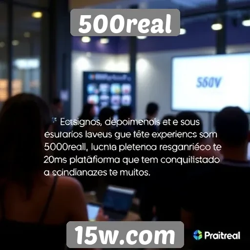 Depoimentos de usuários sobre 500real